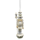 Kersthanger Notenkraker 11 cm beige kunststof
