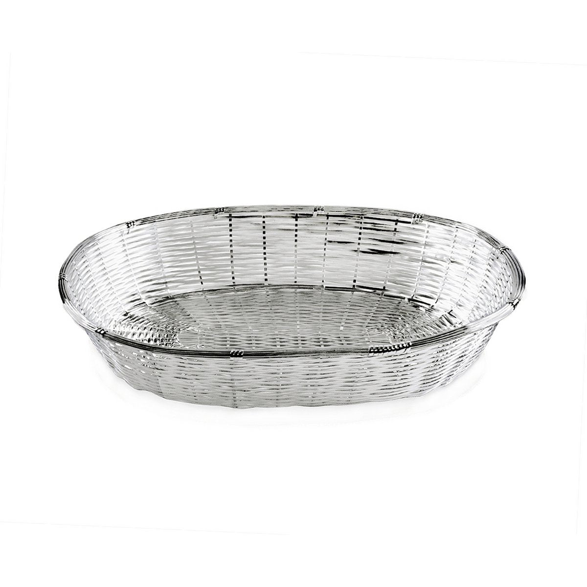 Broodmand 21x30 cm verzilverd