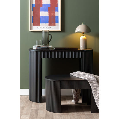Gecanneleerde consoletafel