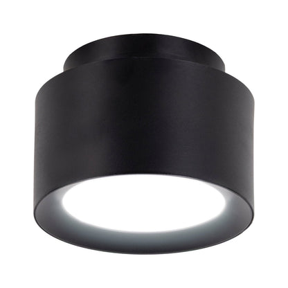 LED spot 14 cm zwart kunststof