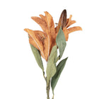 Kunstbloem 88 cm geel kunststof