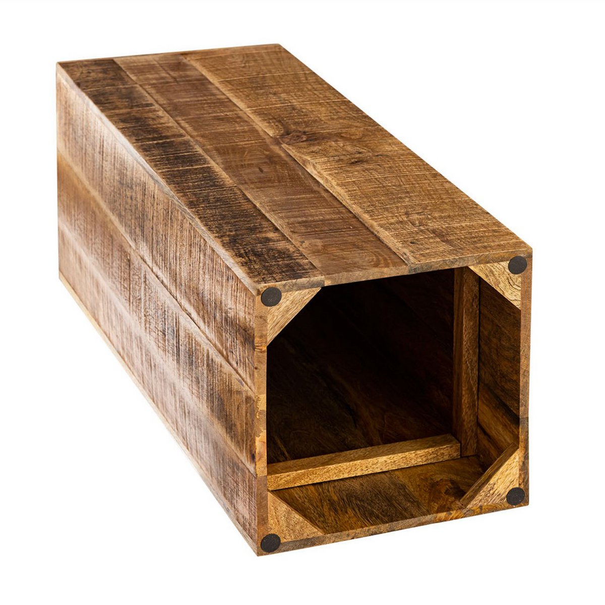 Bloemzuil 27x27 Cm Hoogte 50 Of 73 Cm Mangohout Decoratief