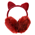 Oorwarmers rood polyester