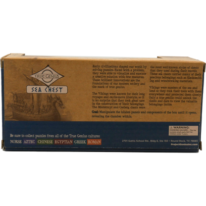 Brainteaser, Sea Chest, Project Genius, TG429