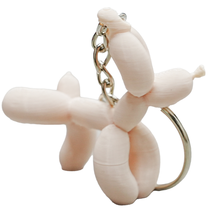 Sleutelhanger ballon hond plassend PLA