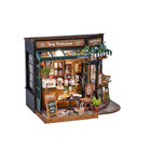 Robotime DIY miniatuur huisje Tipsy Restaurant 18x18x24 cm