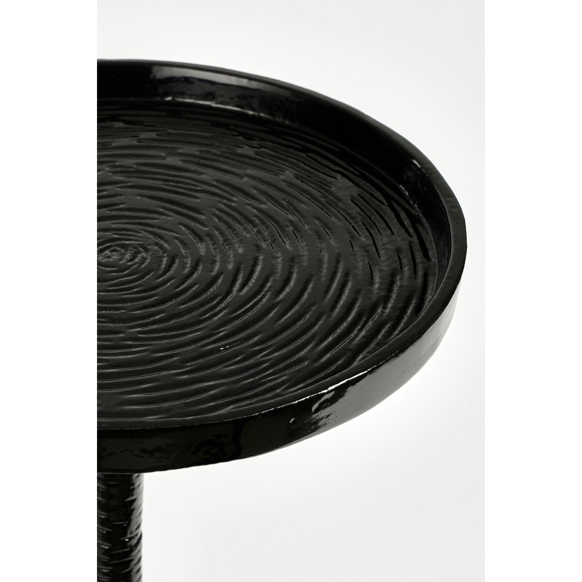 Colin Bijzettafel Hoogte 68 cm Gerecycled Aluminium Zwart FSC