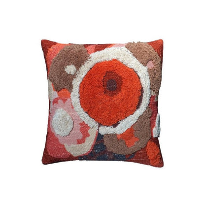 Kussenhoes 45x45 cm katoen multicolor bloemen