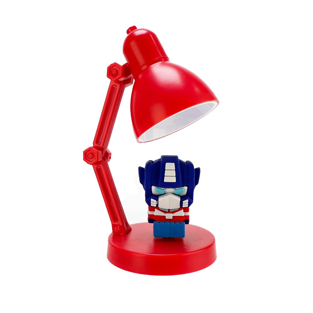 Transformers Minilamp LED rood blauw 6x5x10 cm