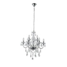 Acrylic glass chandelier