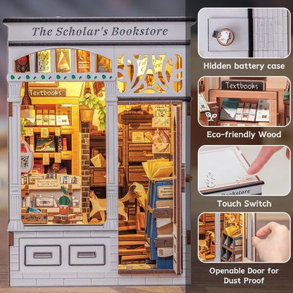 Booknook The Scholar's Bookstore 12,5x10x17 cm berkenhout