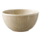 Altvioolkom set van 4 ø14,5x7,5 cm beige keramiek