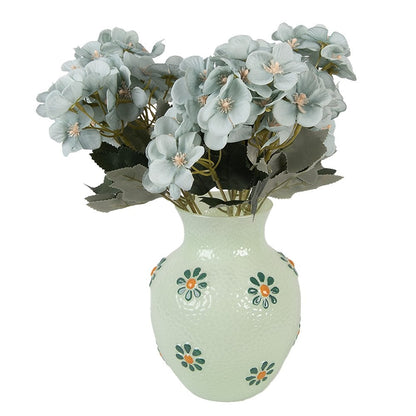 Vaas Ø 13x16 cm Groen Glas