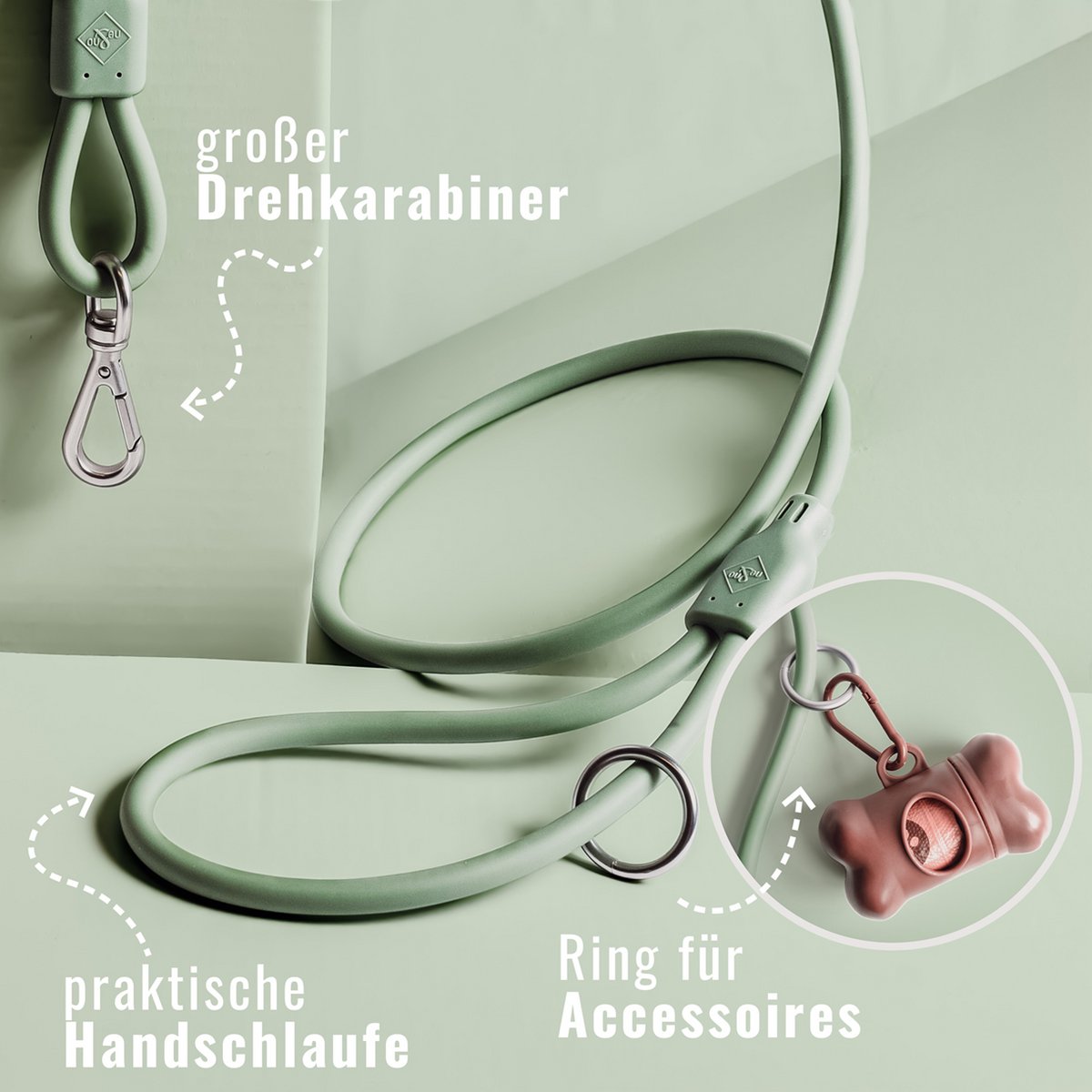 NE & No® Dog Leash "Loft Style" - Weatherproof