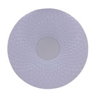 Plafondlamp Porto 43 cm kristaleffect metaal plastic