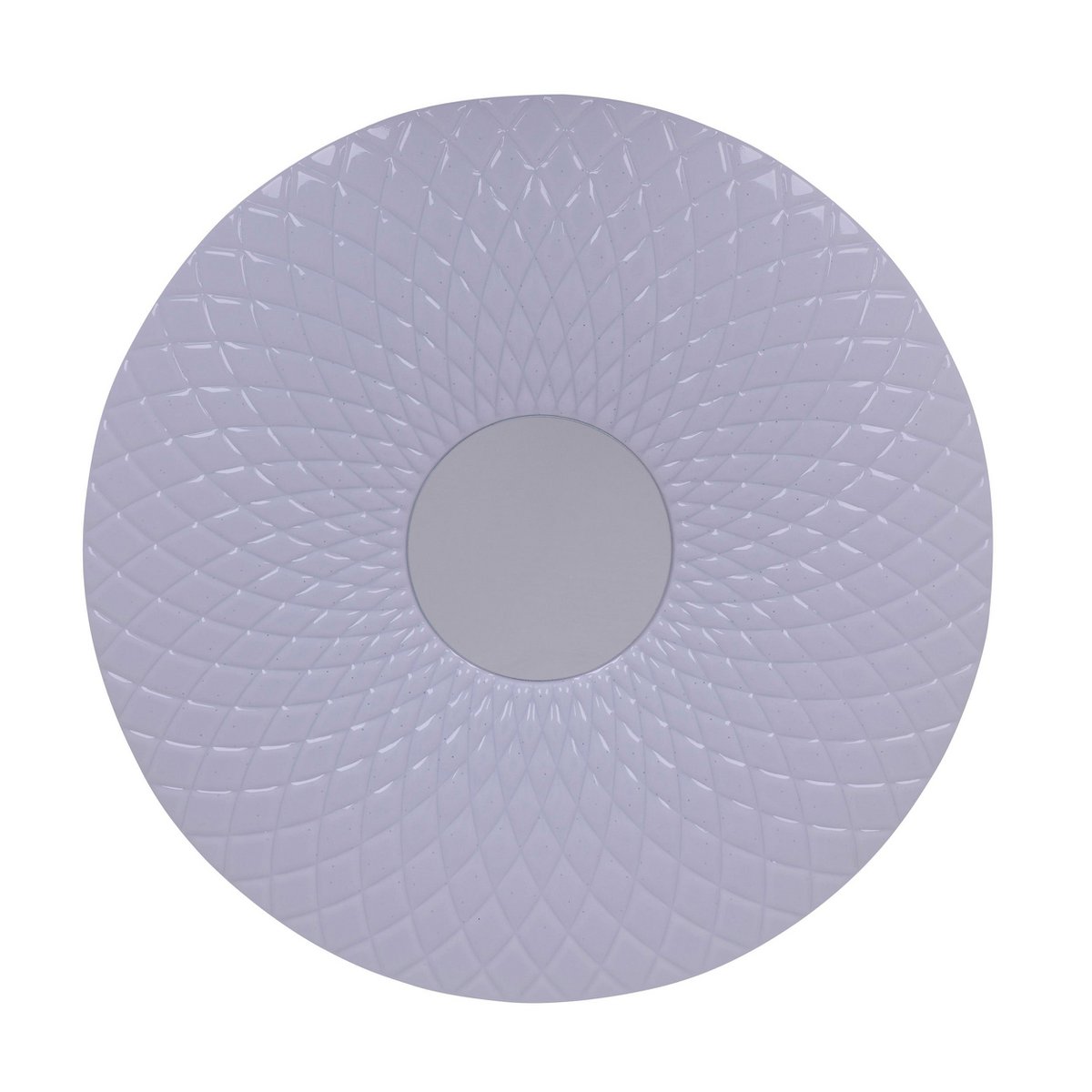 Plafondlamp Porto 43 cm kristaleffect metaal plastic