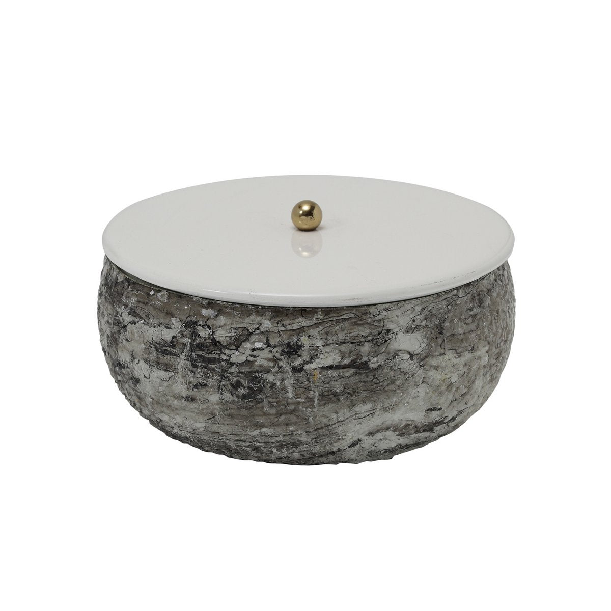 Opbergdoos mozaïek marmer 16,5x7 cm