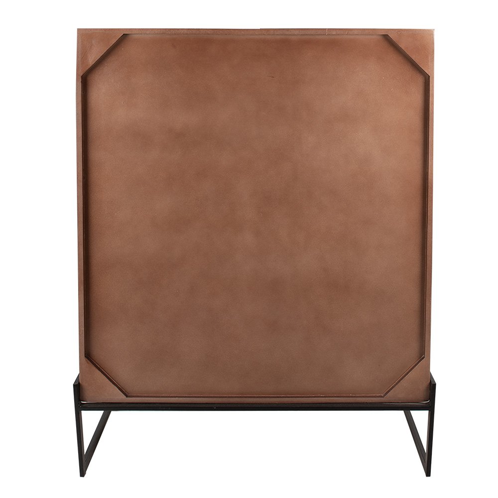 Wall Cabinet Brown, Wood 90x45x115 cm