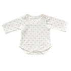 Poppenkleding body lange mouw 35 cm katoen