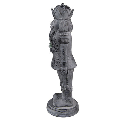 Nutcracker Figurine 32 cm Grey Plastic Christmas Decoration