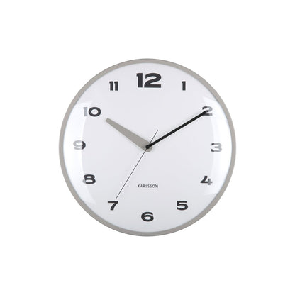 Wandklok Brisk Dome koepel 30 cm