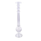 Round Glass Candle Holder H 60 Cm By Aulica Warm Light