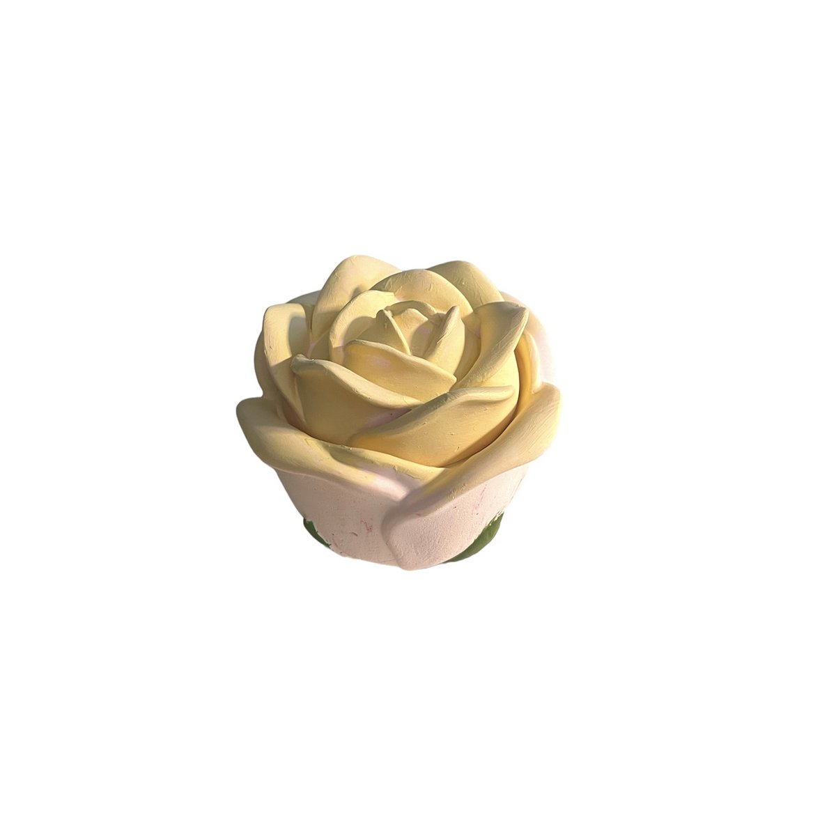 Roosvormige doos 10,6 cm roze