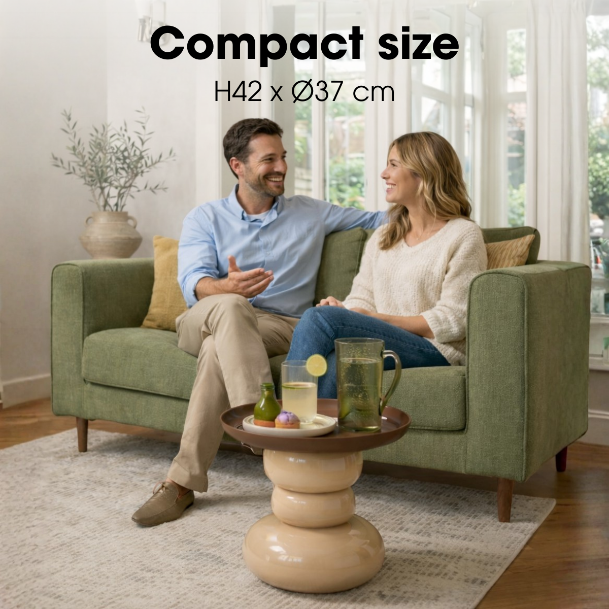 Side table Zita Cream