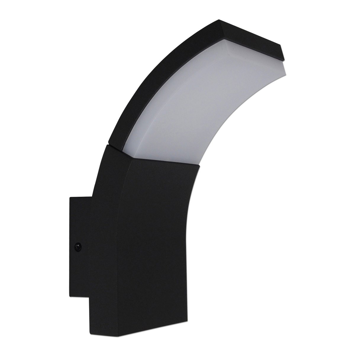 Buitenmuurlamp Orbis 8.4x19.8x13.4 cm antraciet metaal plastic