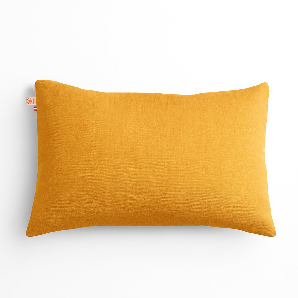 Rectangular cushion made of organic honeycomb cotton