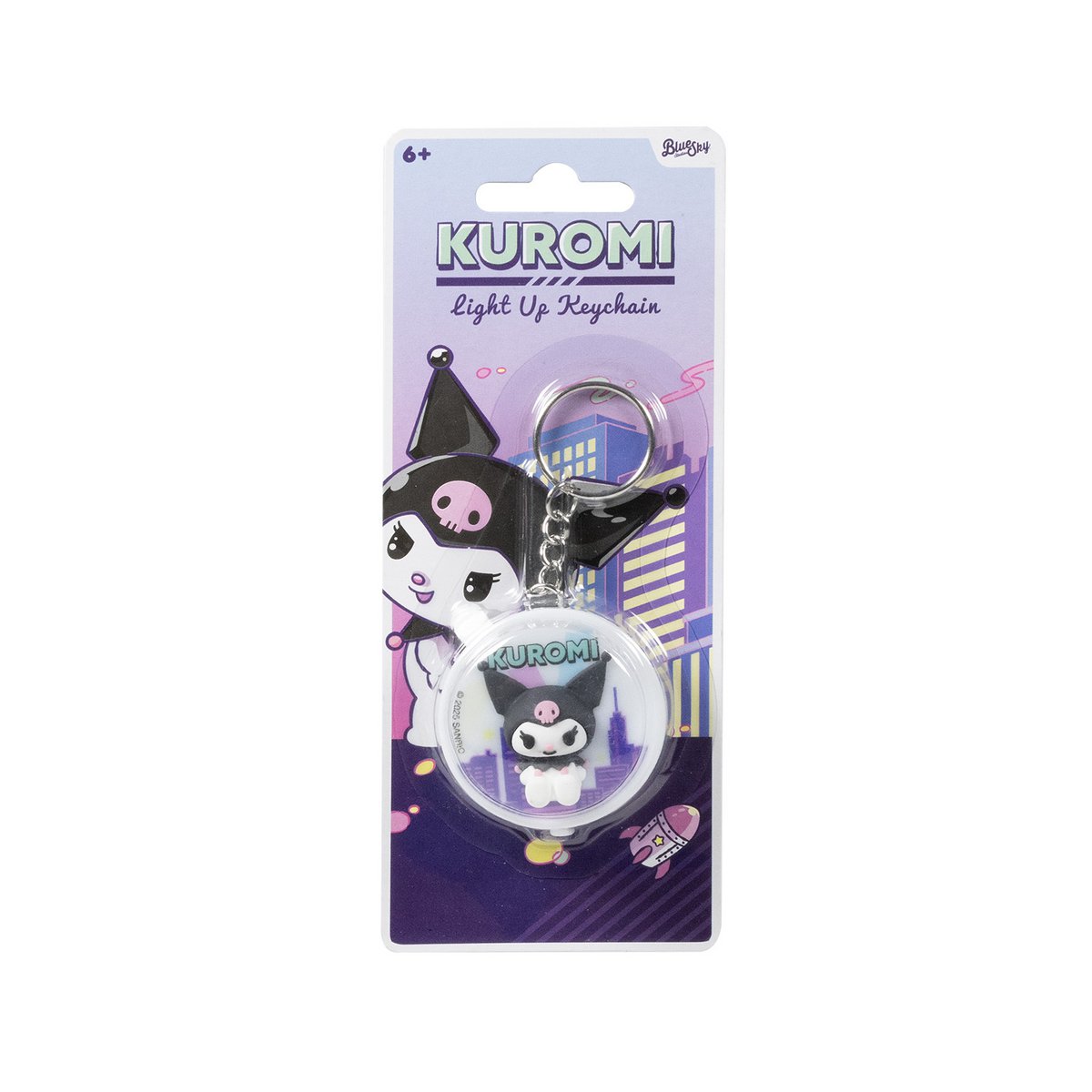 Sleutelhanger Kuromi lichtgevend