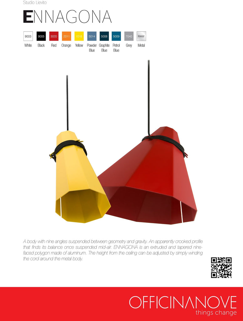 Plafondlamp aluminium RAL 2011 LED