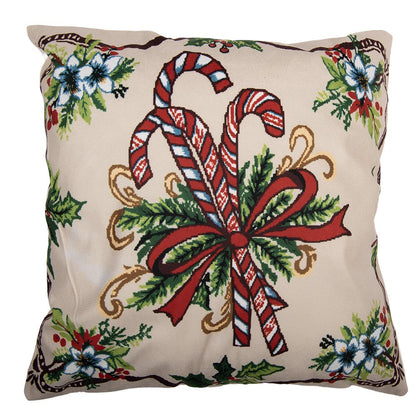 Kussenhoes 45x45 cm beige polyester