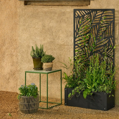 Plantenstandaard 118 cm ijzer zwart