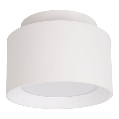 LED spot 14 cm wit plastic