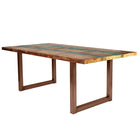 Eettafel 200x100 cm hergebruikt hout