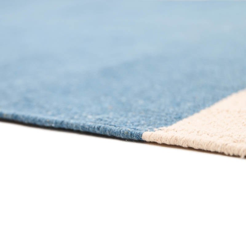 Kindertapijt 100x150 cm Lucia Bleu katoen gerecycled