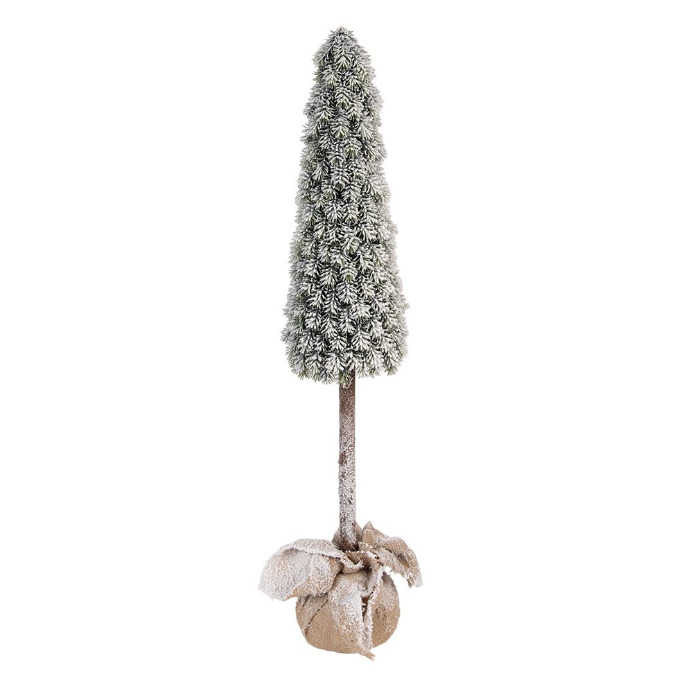 Mini Artificial Christmas Tree Ø 18x78 cm Green Plastic