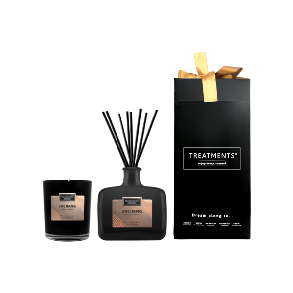 Geschenkdoos Home Deluxe geurstokjes parfum kaars