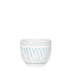 Sierpot Ø6 cm turquoise keramiek