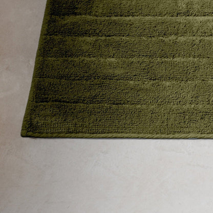 Toiletmat 60x60 cm katoen groen