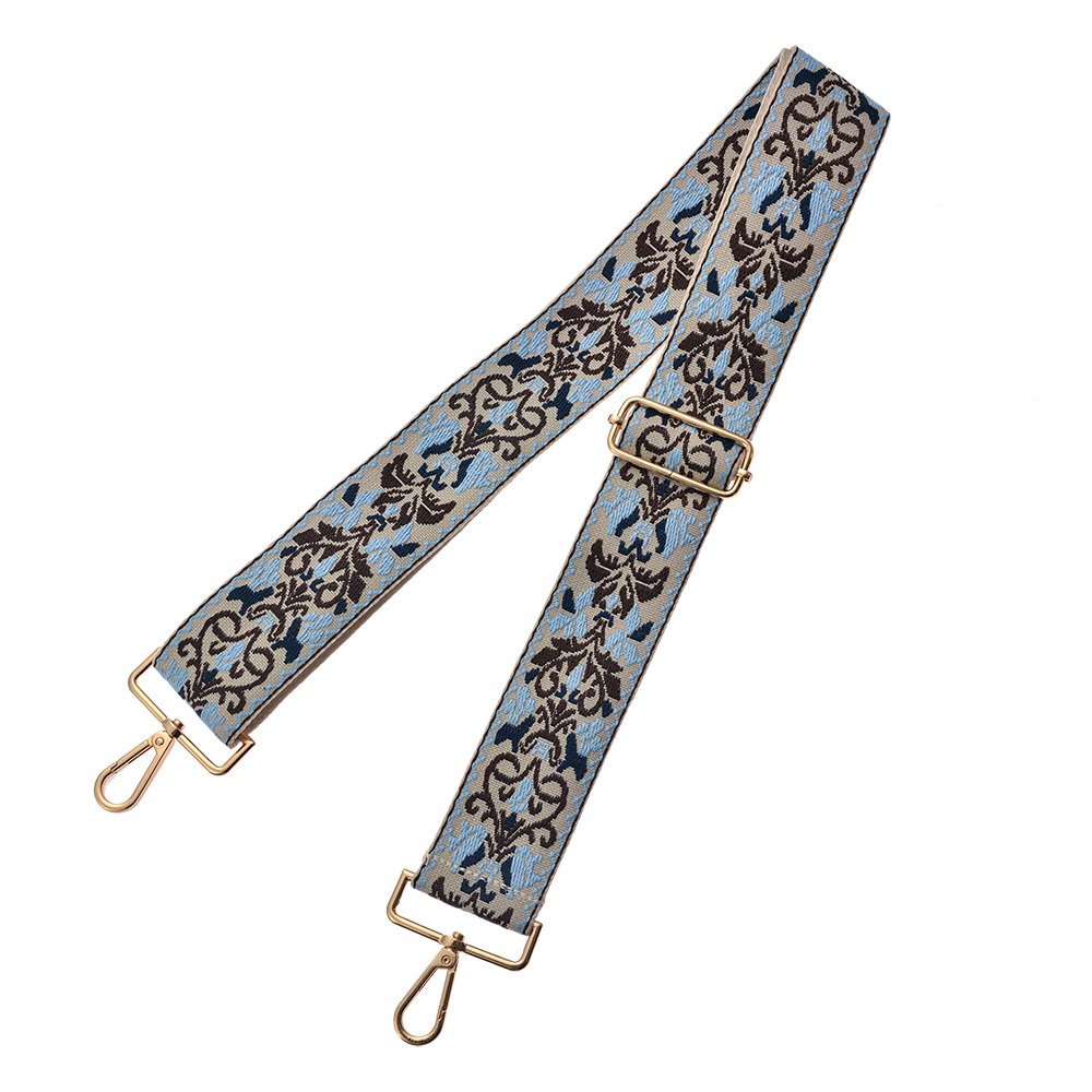 Tassenriem 5x140 cm synthetisch beige bruin