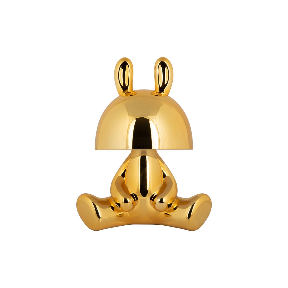 Tafellamp LED goud met Bluetooth speaker