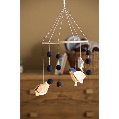 Babymobiel 21,5 cm vilt hout