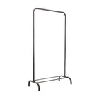 Metal Clothing Rack Black 80x40x150cm Professional Garment Rack