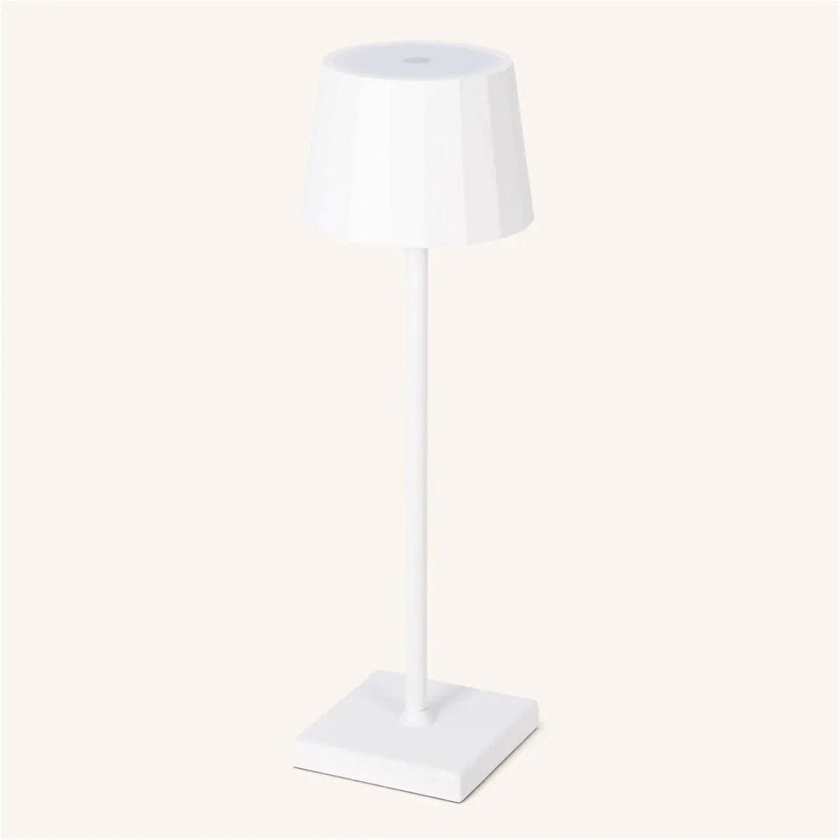 Tafellamp oplaadbaar draadloos dimbaar zwart Ø10x38 cm