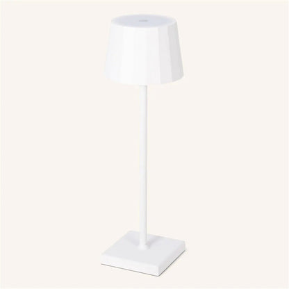 Tafellamp oplaadbaar draadloos dimbaar zwart Ø10x38 cm