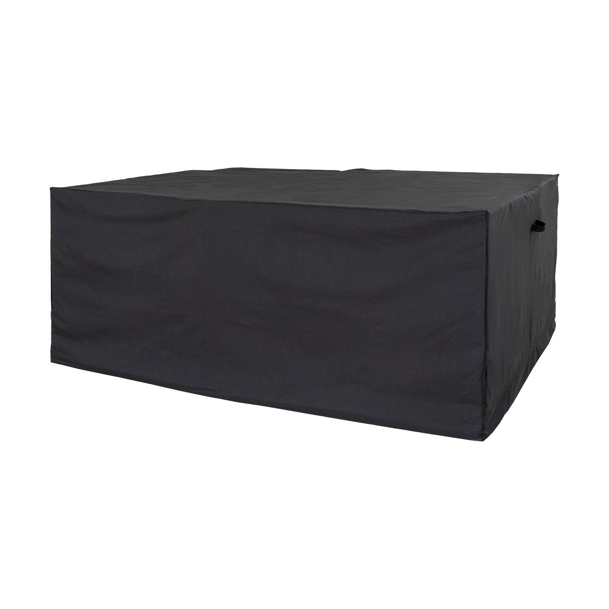 Tafel en stoelen hoes 180x155x95 cm zwart polyester