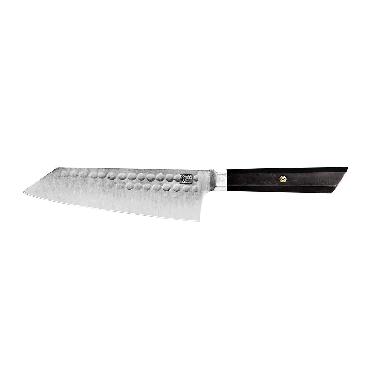 Koksmes Bunka Santoku 17 cm Japans staal ebbenhout