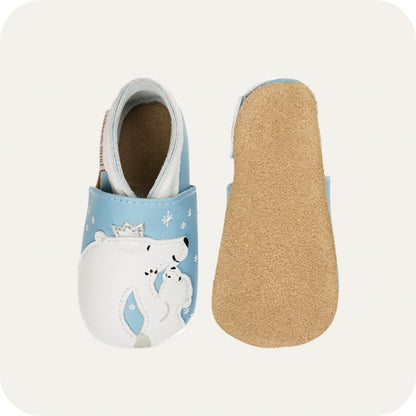 Babyslofjes leer berenknuffel